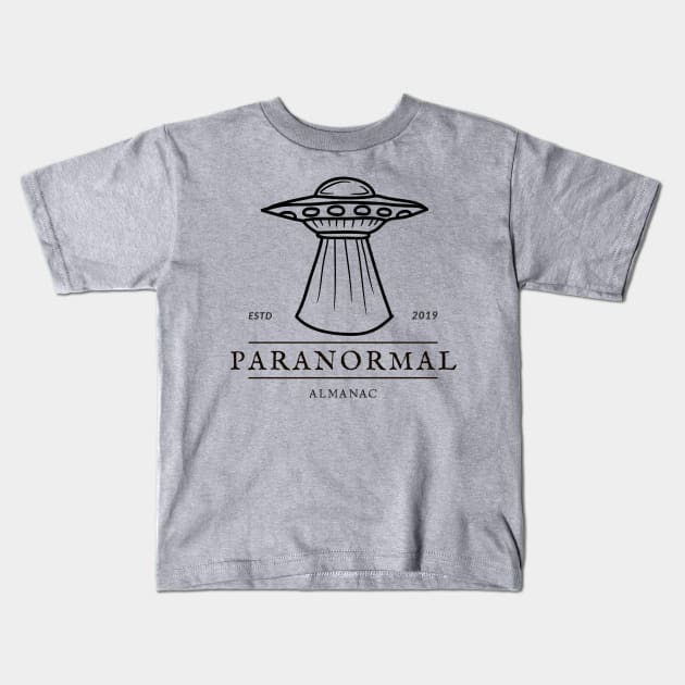 Paranormal Almanac 2019 Kids T-Shirt by Paranormal Almanac